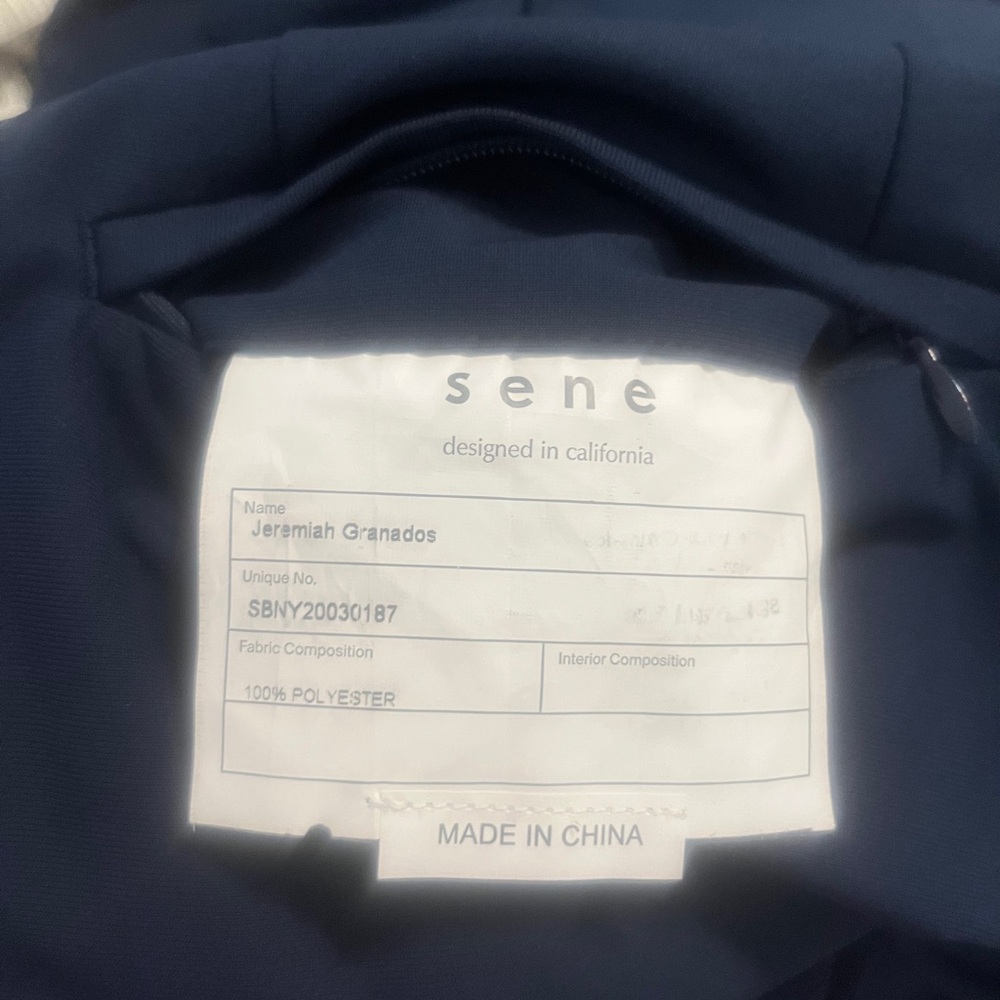 Sene Soho FlexTech Blue Tailored Pant - Picture 5 of 8